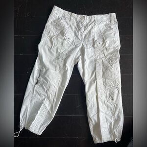 Style & Co. White Cotton Blend Pants
